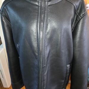Calvin Klein Collection Black Bomber Jacket